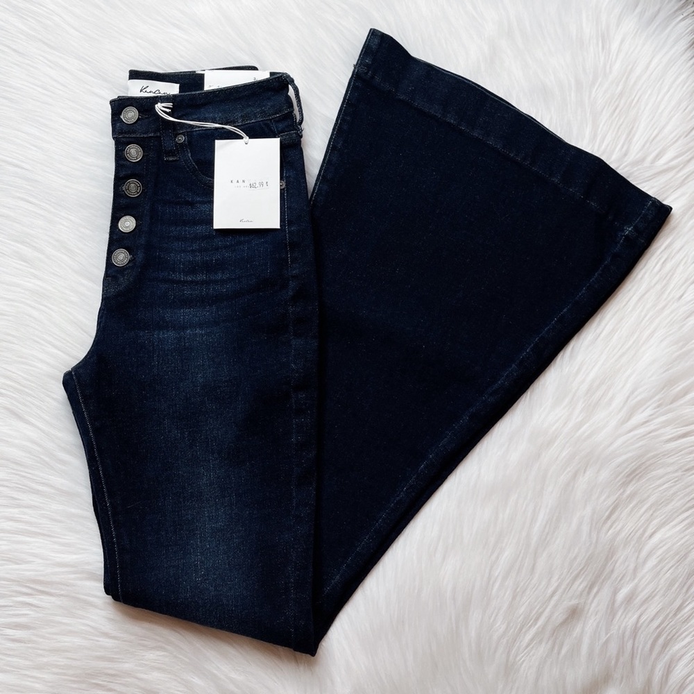 NWT Kancan Super Flare Jeans - Picture 3 of 7